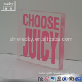 Acrylic Photo Blocks Pink Logo Block